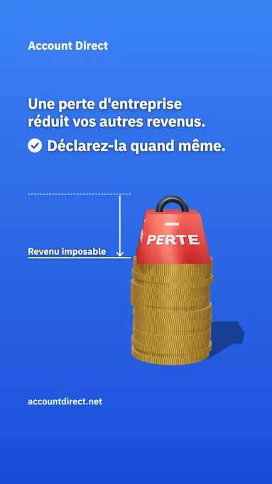 Année dans le rouge? Déclarez votre perte d'entreprise