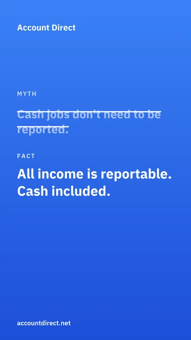 Do I have to report cash income in Canada?