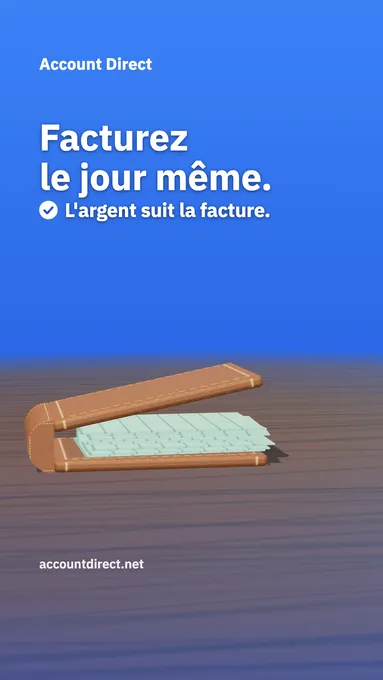 Le travail est fini: pourquoi facturer le jour même?